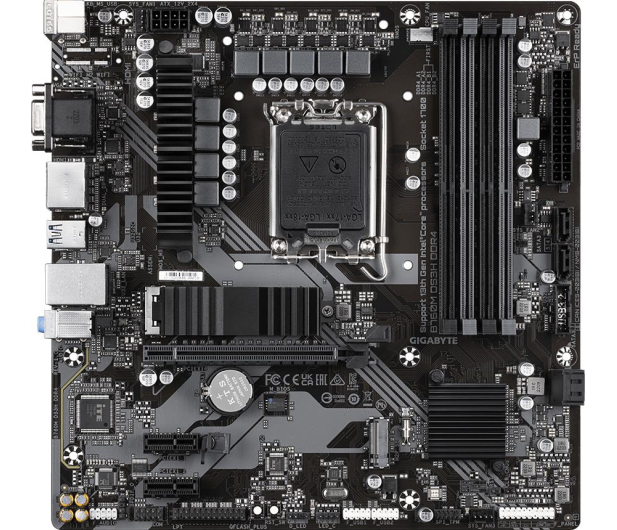 GIGABYTE Płyta główna B760M DS3H DDR4 s1700 DDR4 2DP/HDMI mATX - 1104379 - zdjęcie 3